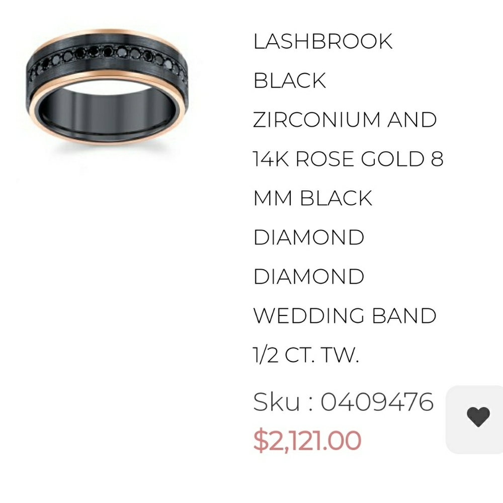 Men's wedding ring